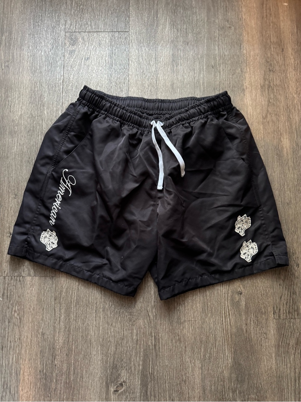 Darc Sport Black Athletic Board Shorts Size S